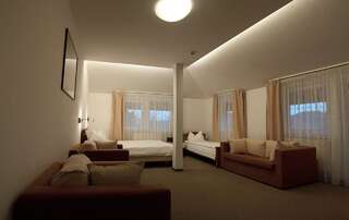 Отель Hotel Baneasa Parc Бухарест Трехместный номер, вид на сад-4